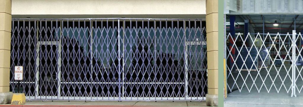 Blockader Folding Security Gates - #1 Welded Wire Panels